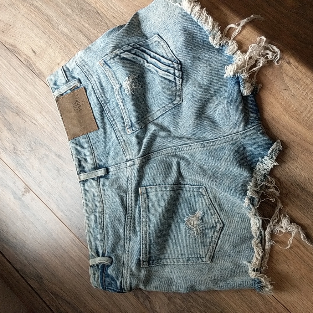 The People Vs denim cut off shorts